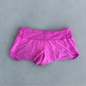 Lululemon Women's Pink Hotty Hot Shorts